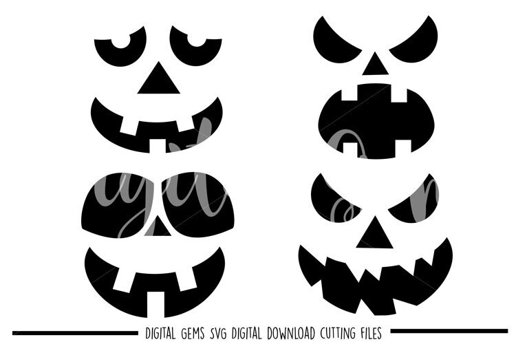 Pumpkin face designs