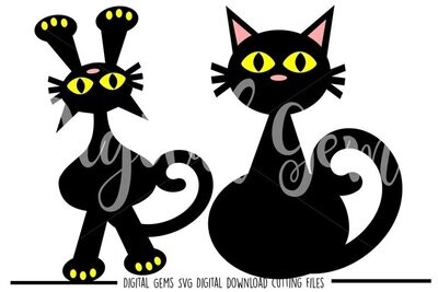 Halloween Black Cat designs