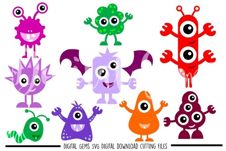 Halloween monster designs