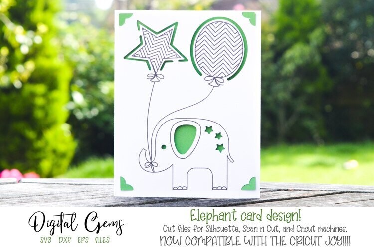 Elephant Insert card design