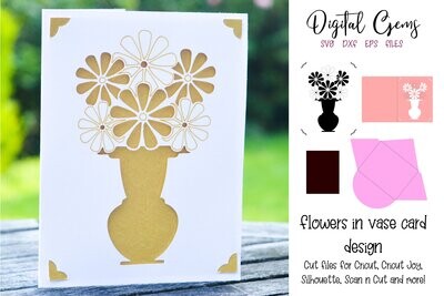 Flower card design