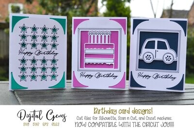 Birthday Card designs