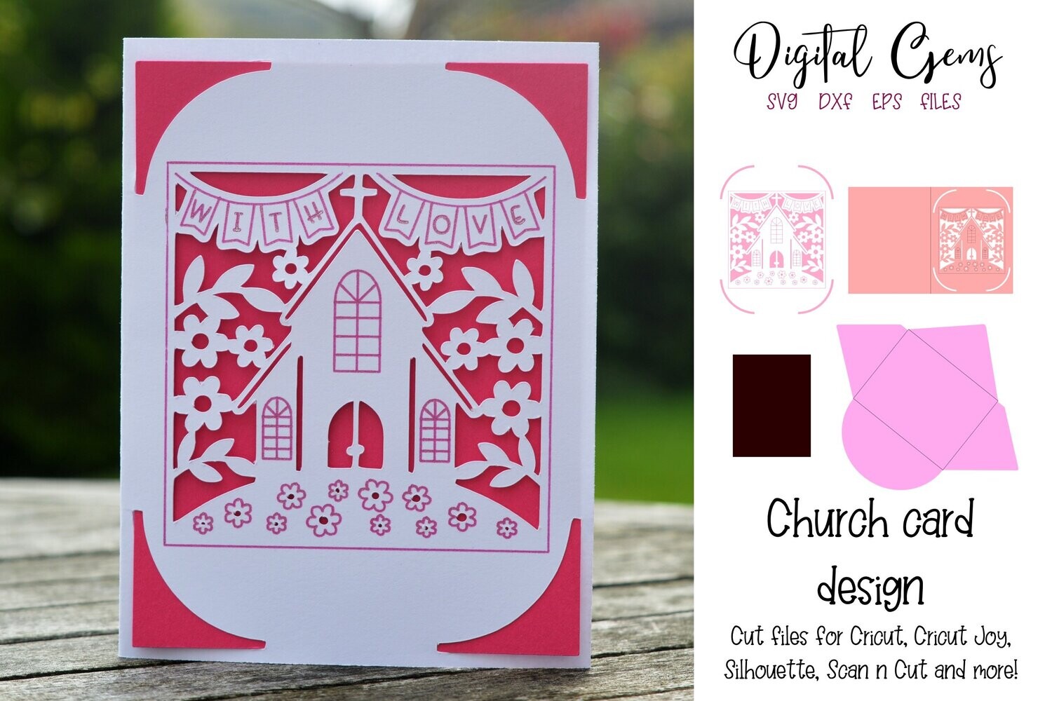 Church insert card design