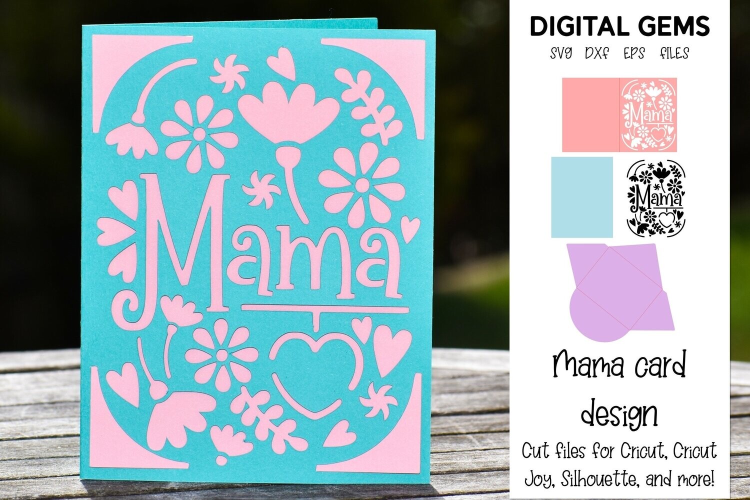 Mama Insert card design