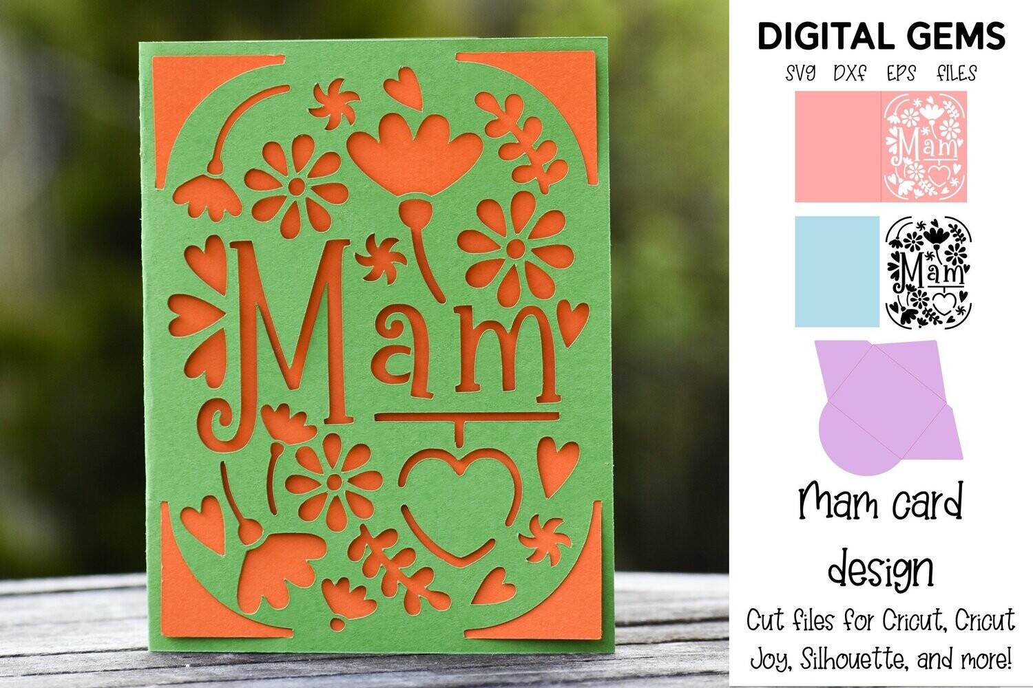Mam Insert card design