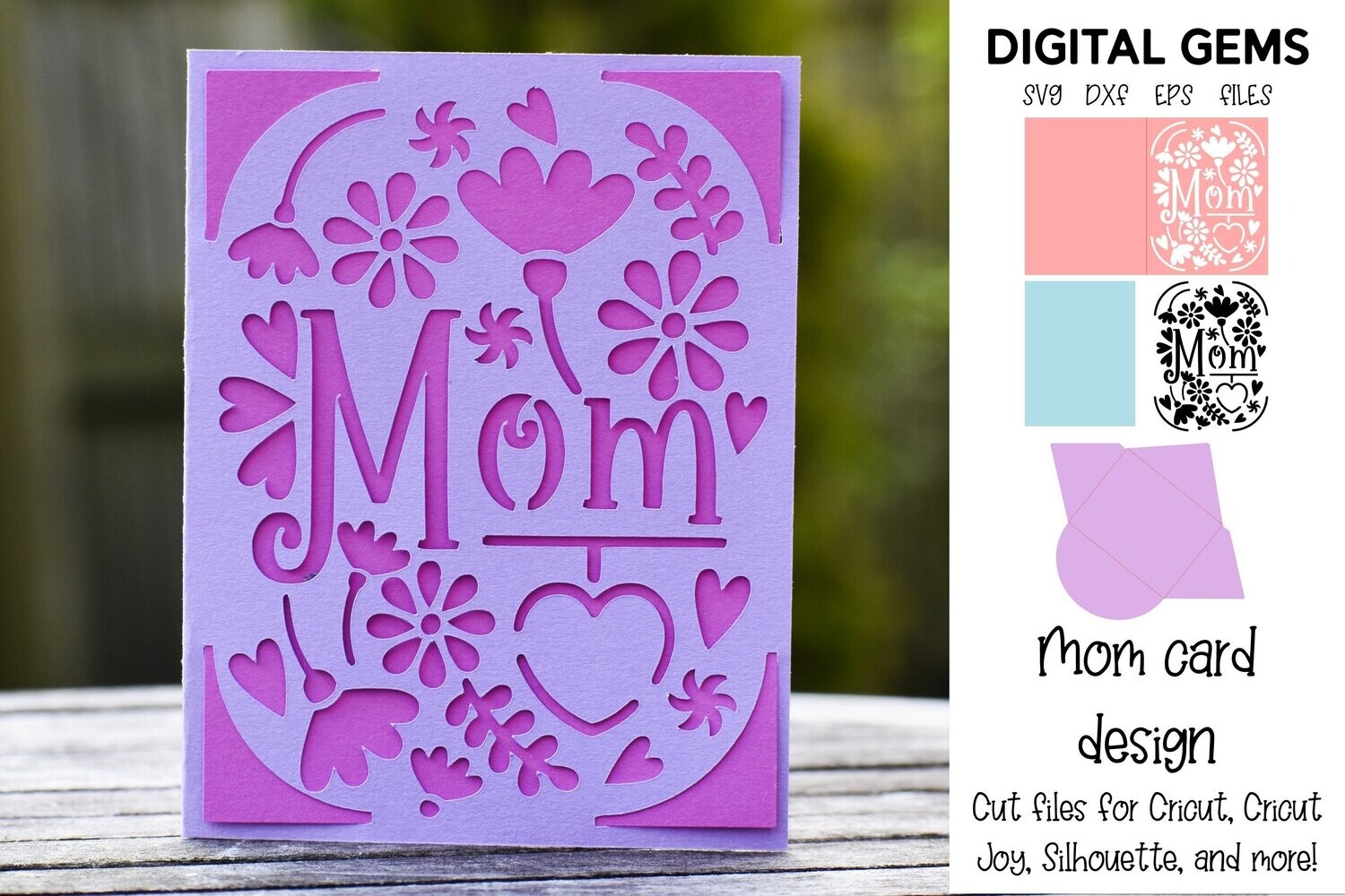 Mom Insert card design