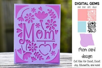 Mom Insert card design