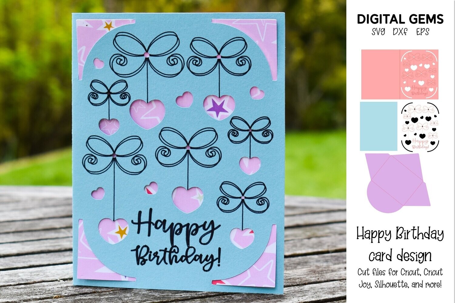 Happy Birthday card design