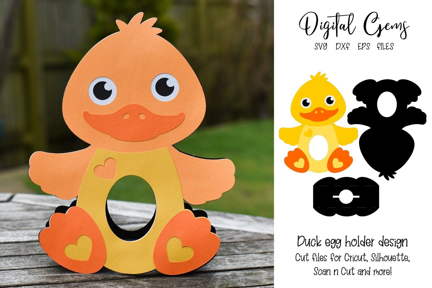 Duck egg holder design