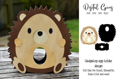 Hedgehog egg holder design