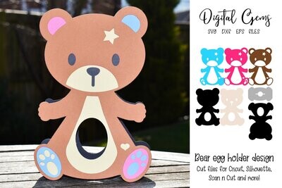 Bear egg holder design