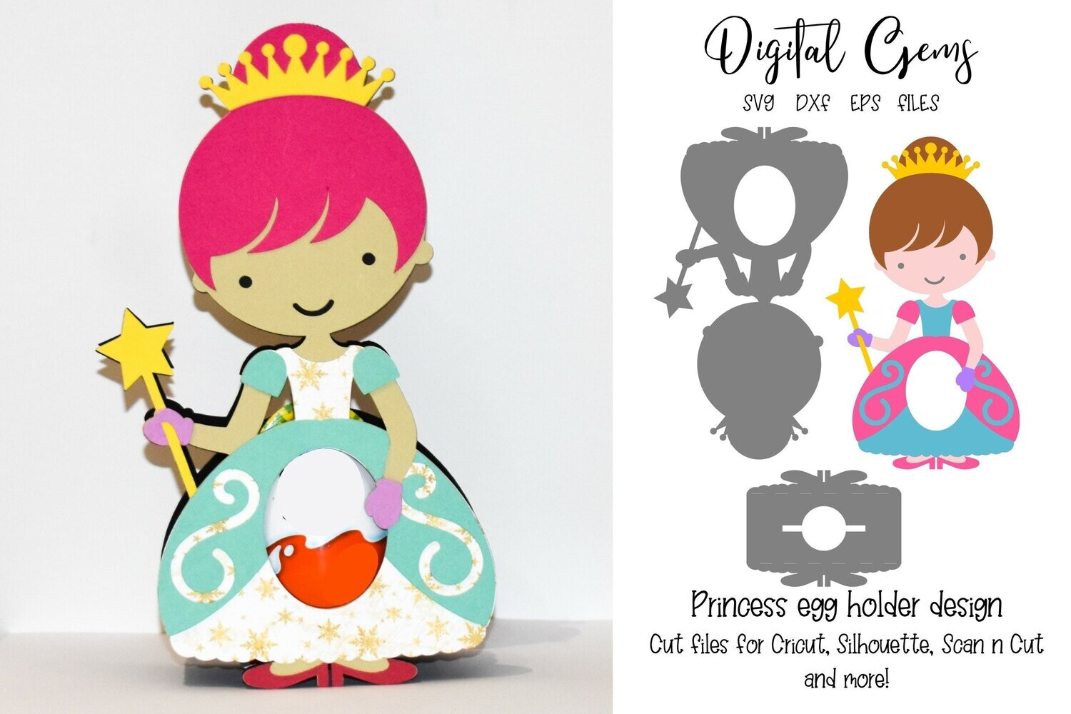 Princess egg holder design