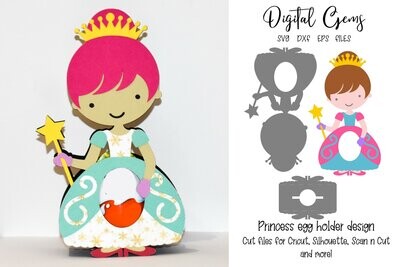 Princess egg holder design