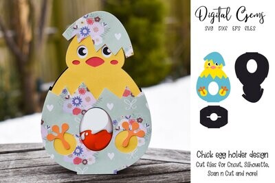 Chick egg holder design
