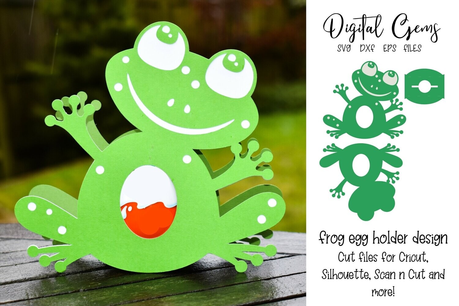 Frog egg holder design