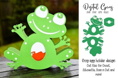 Frog egg holder design