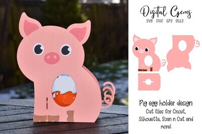Pig egg holder design