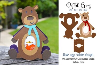 Bear egg holder design