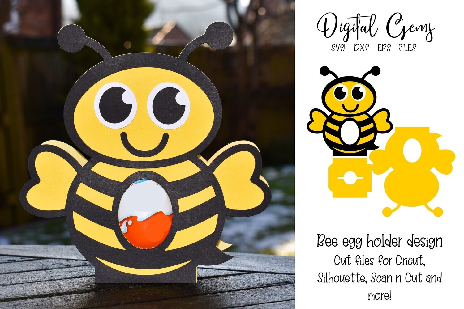 Bee egg holder design