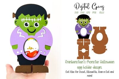 Frankenstein&#39;s monster egg holder design