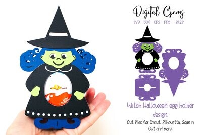 Witch egg holder design
