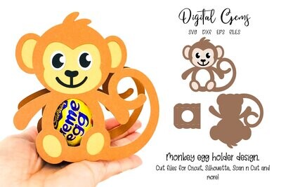 Monkey egg holder design