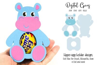 Hippo egg holder design