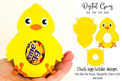 Chick egg holder design