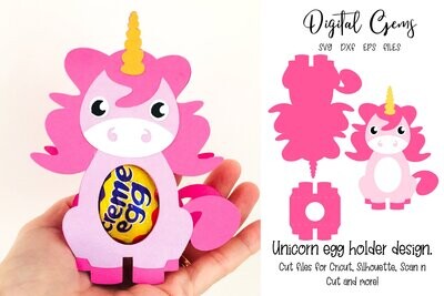 Unicorn egg holder design