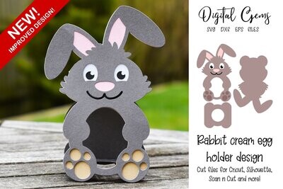 Rabbit egg holder design