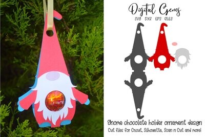 Gnome chocolate holder design