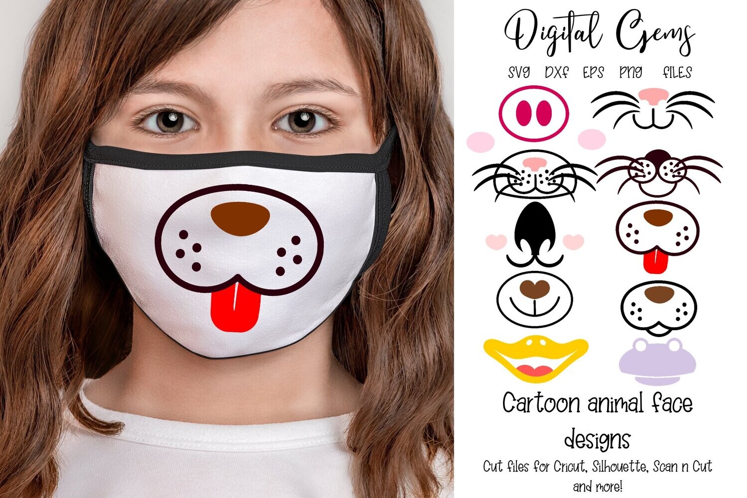 Animal mask designs