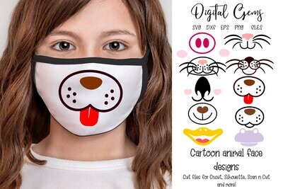 Animal mask designs