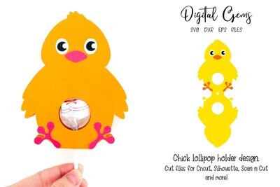 Chick lollipop / Sucker holder design