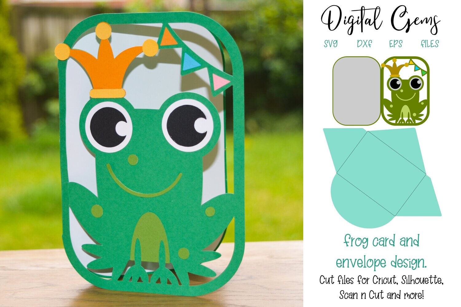 Frog card design