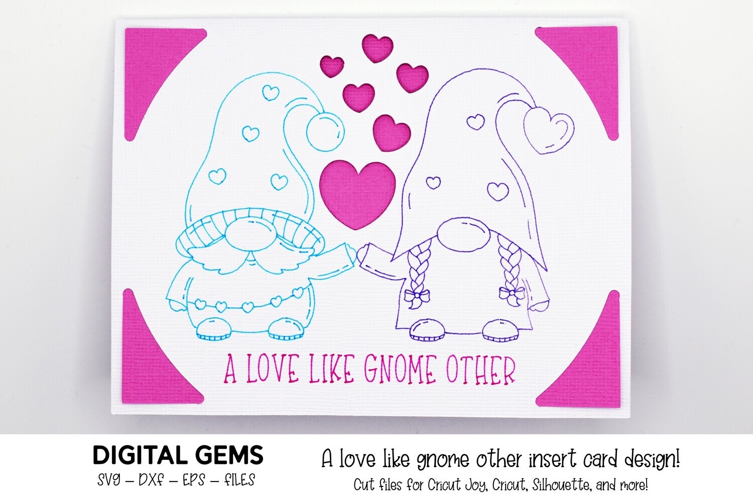 A love like gnome other card design