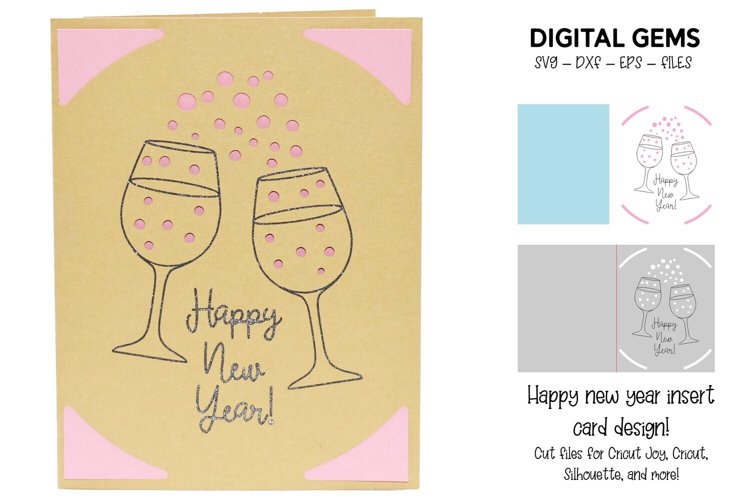 happy new year card design