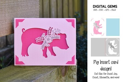 Pig card design