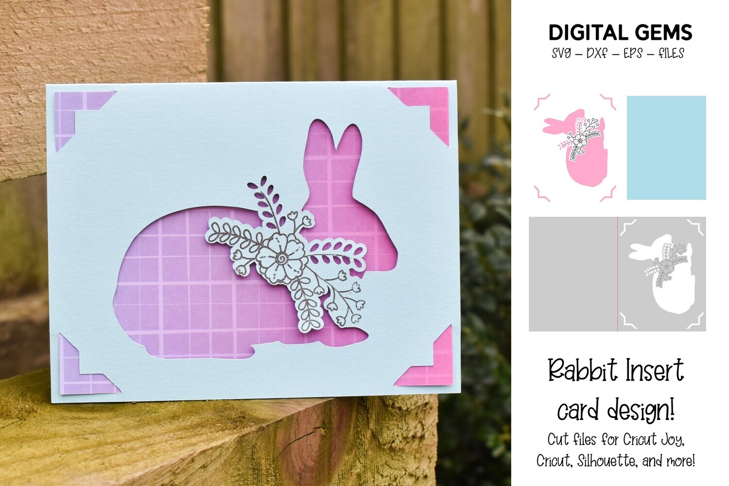 Bunny Rabbit card design