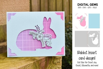 Bunny Rabbit card design