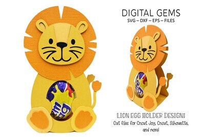 Lion egg holder design