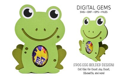 Frog egg holder design