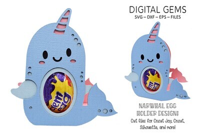 Narwhal egg holder design