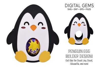 Penguin egg holder design