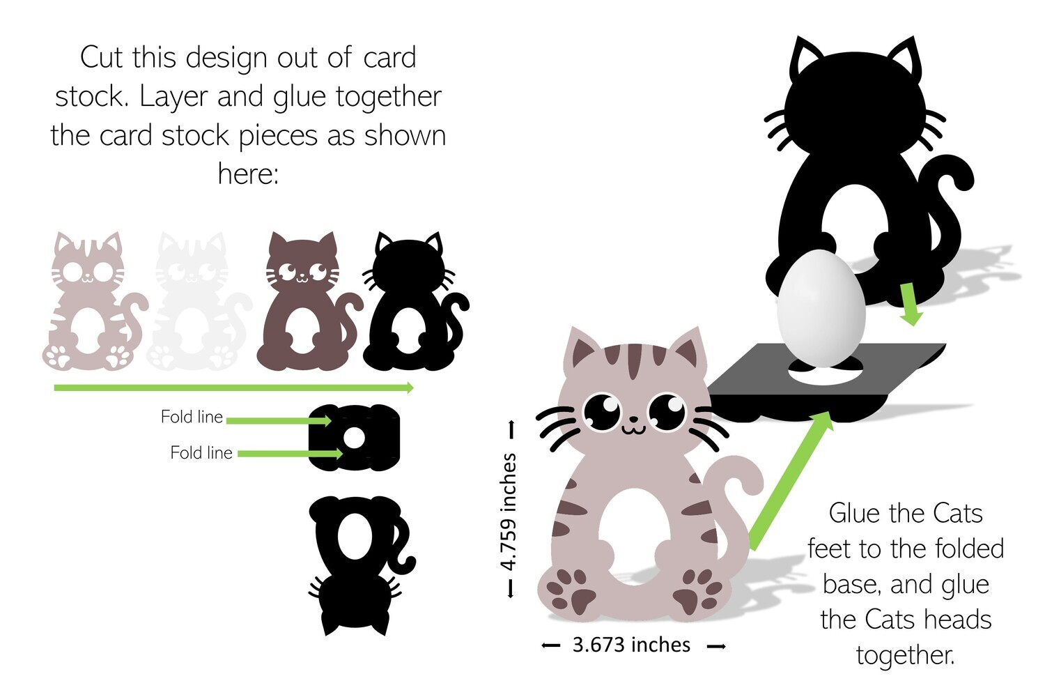 Rabbit, Lamb, Penguin and Duck egg holder designs. By Digital Gems
