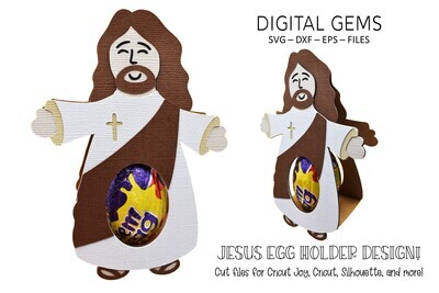 Jesus egg holder design
