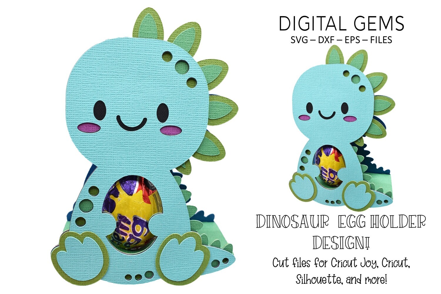 Dinosaur egg holder design