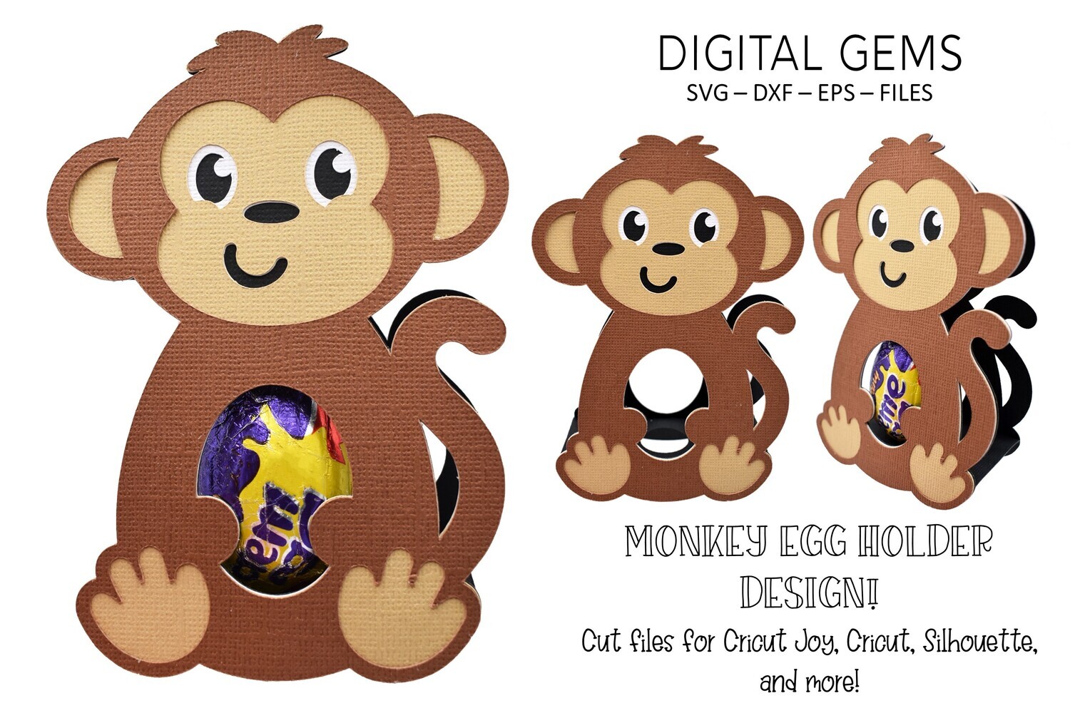 Monkey egg holder design