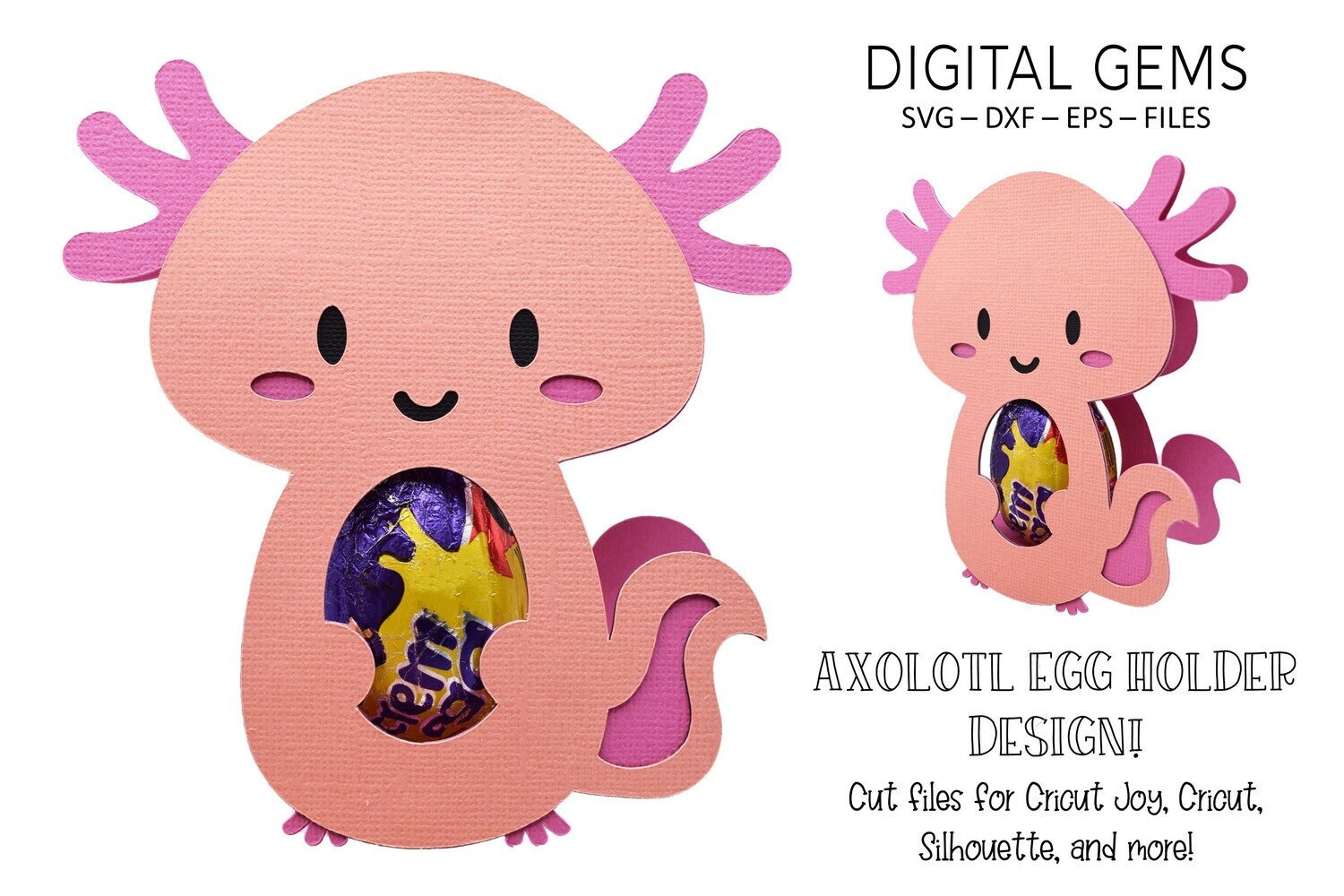 Axolotl egg holder design