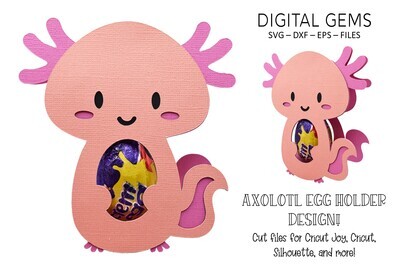 Axolotl egg holder design
